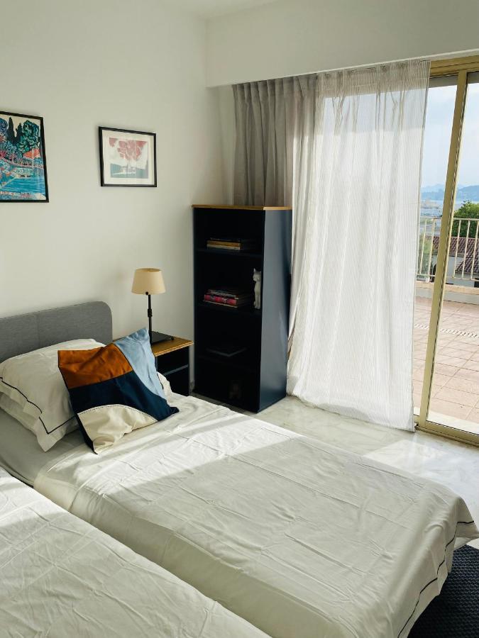 Panoramic Sea View Penthouse With Jacuzzi And 450 Sqm Terrace Apartment Antibes Ngoại thất bức ảnh