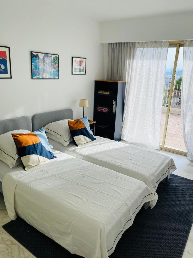 Panoramic Sea View Penthouse With Jacuzzi And 450 Sqm Terrace Apartment Antibes Ngoại thất bức ảnh